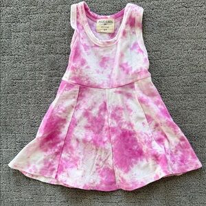 Ingear Pink Tie-Dye Kids Dress
